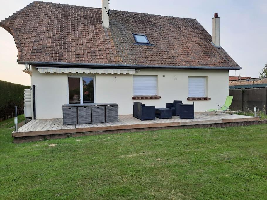 Gite Les Ptits Choux Saint-Quentin-Lamotte-Croix-au-Bailly Exterior foto